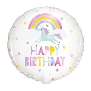 rainbow unicorn balloon