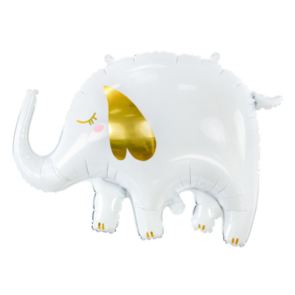 white elephant balloon