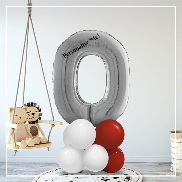 Personalised Number Stacks | Little Balloon Shop